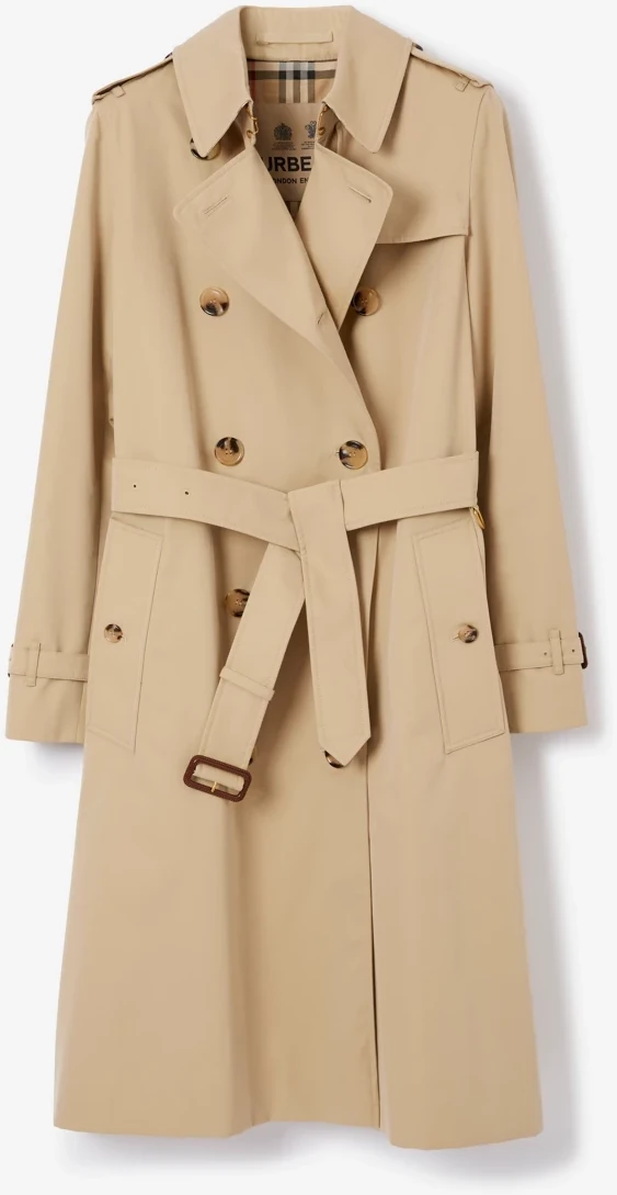 Unlock Wilderness' choice in the Max Mara Vs Burberry comparison, the Long Kensington Heritage Trench Coat by Burberry