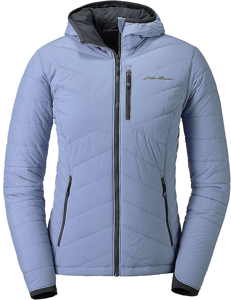 Unlock Wilderness' choice in the Eddie Bauer Vs Canada Goose comparison, the IgniteLite Stretch Reversible Hooded Jacket by Eddie Bauer