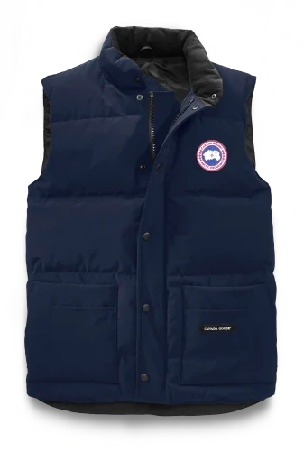 Unlock Wilderness' choice in the Canada Goose Vs Moncler comparison, the Freestyle Crew Vest by Canada Goose