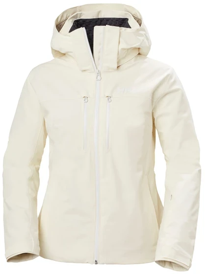 Unlock Wilderness' choice in the Arc'teryx Vs Helly Hansen comparison, the Women's Alphelia Lifaloft Ski Jacket by Helly Hansen