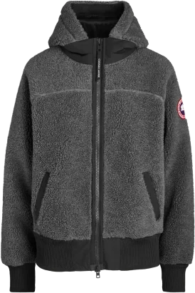 Unlock Wilderness' choice in the Canada Goose Vs Columbia comparison, the Simcoe Oversized Fleece Hoody by Canada Goose