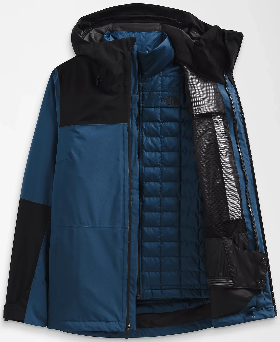 Unlock Wilderness' choice in the Helly Hansen Vs North Face comparison, the ThermoBall™ Eco Snow Triclimate® Jacket by North Face