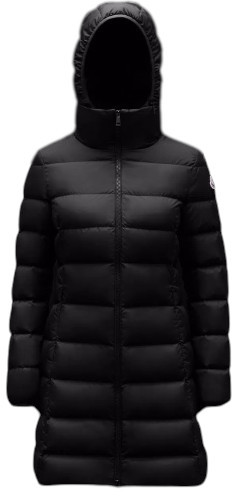 Unlock Wilderness' choice in the Canada Goose Vs Moncler comparison, the Gie Long Down Jacket by Moncler